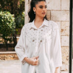 Πουκάμισο άσπρο με στρας