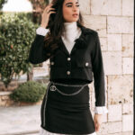 Σετ σακάκι φούστα μαύρο