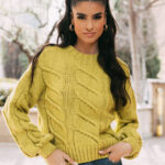 Μπλούζα πλεκτή lime