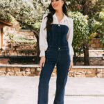 Ολόσωμη φόρμα τζιν στράπλες