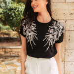 Μπλούζα πλεκτή μαύρη