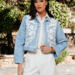 Τζάκετ τζιν γαλάζιο