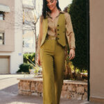 Σετ lime λινό