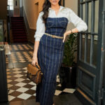 Φόρεμα στράπλες τζιν σκούρο μπλε