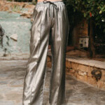 Παντελόνι ασημί