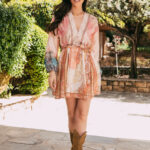 Φόρεμα εμπριμέ midi