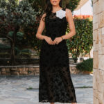 Φόρεμα μαύρο maxi