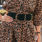 Ζώνη μαύρη ελαστική με τόκα