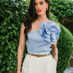 Μπλούζα γαλάζια αμάνικη