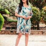 Φόρεμα τούλινο πράσινο