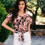 Πουκάμισο σατέν μαύρο