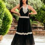 Φόρεμα maxi μαύρο