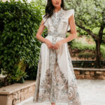 Φόρεμα maxi άσπρο