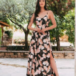 Φόρεμα maxi μαύρο