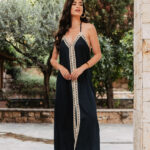 Φόρεμα maxi μπλε