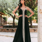 Φόρεμα maxi μαύρο
