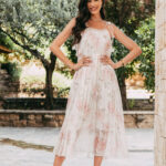 Φόρεμα maxi άσπρο