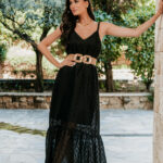 Φόρεμα maxi μαύρο