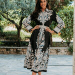 Φόρεμα maxi μαύρο