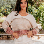 Μπλούζα πλεκτή πολύχρωμη