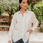 Πουκάμισο άσπρο με στρας