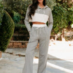 Σετ φούτερ - παντελόνι γκρι