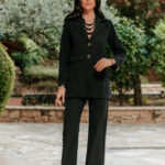 Κοστούμι μαύρο με χάντρες