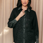 Πουκάμισο με στρας μαύρο