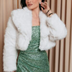 Γούνα κοντή άσπρη