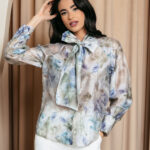 Πουκάμισο floral γαλάζιο