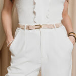 Ζώνη ελαστική rose gold