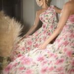 Φόρεμα maxi ροζ