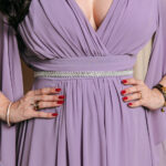 Ζώνη αλυσίδα ασημί στρας