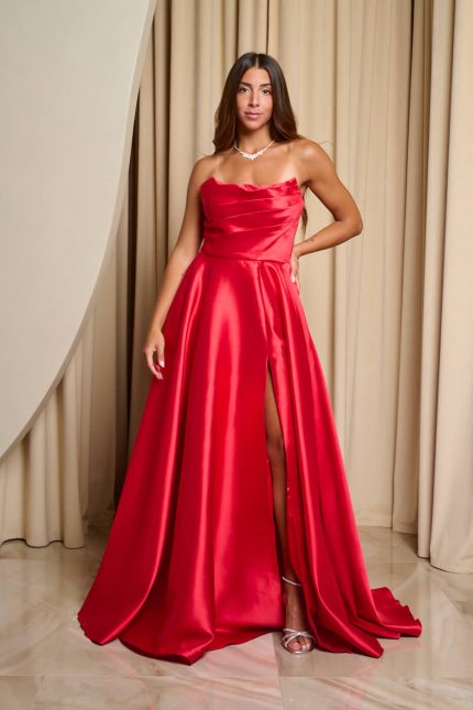 Φόρεμα maxi κλος κόκκινο