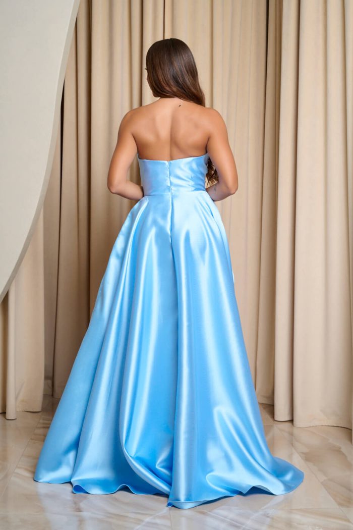 Φόρεμα maxi κλος baby blue