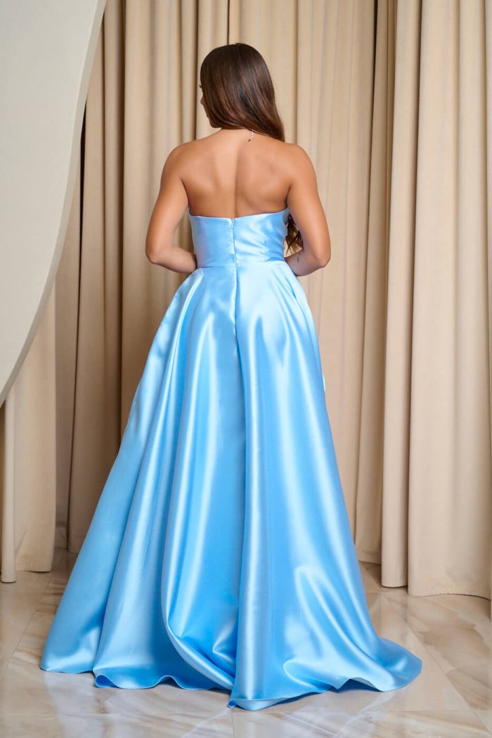 Φόρεμα maxi κλος baby blue