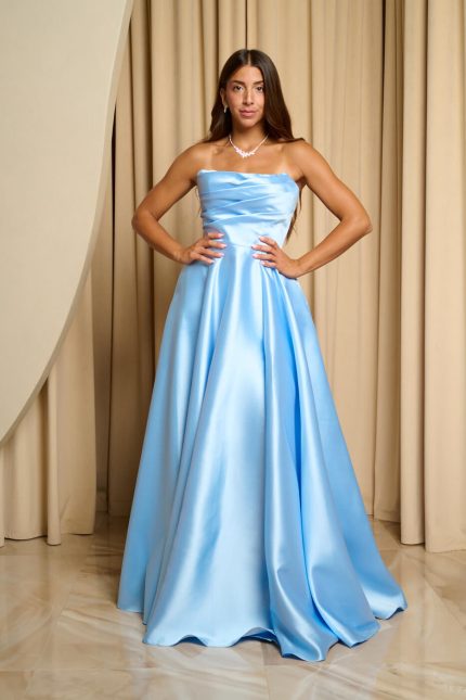 Φόρεμα maxi κλος baby blue
