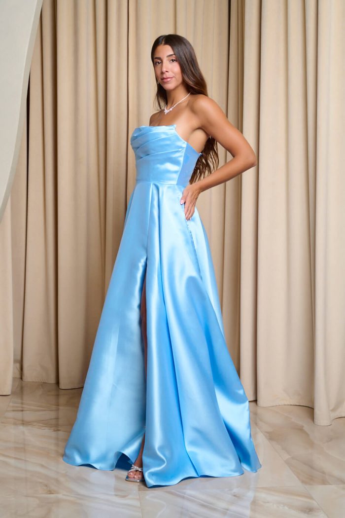 Φόρεμα maxi κλος baby blue