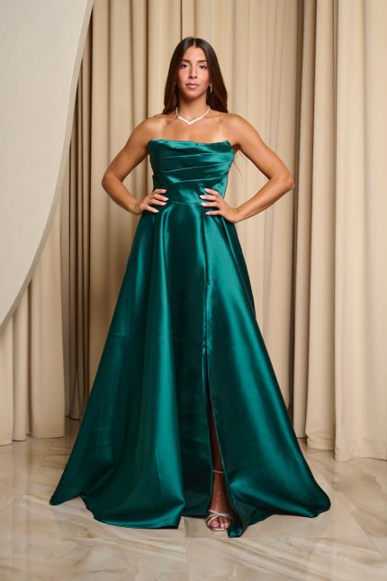 Φόρεμα maxi κλος κυπαρισσί