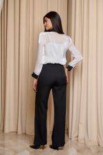 Σετ πουκάμισο - παντελόνι ασπρόμαυρο - Image 7