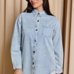 Τζιν τζάκετ με στρας