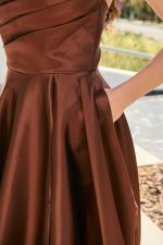 Φόρεμα maxi κλος καφέ - Image 6