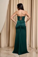 Φόρεμα maxi με σχέδιο στρας κυπαρισσί - Image 5